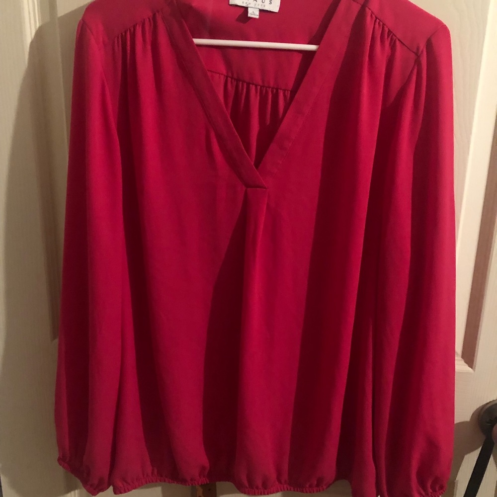 Josephine Chaus  Pink Blouse